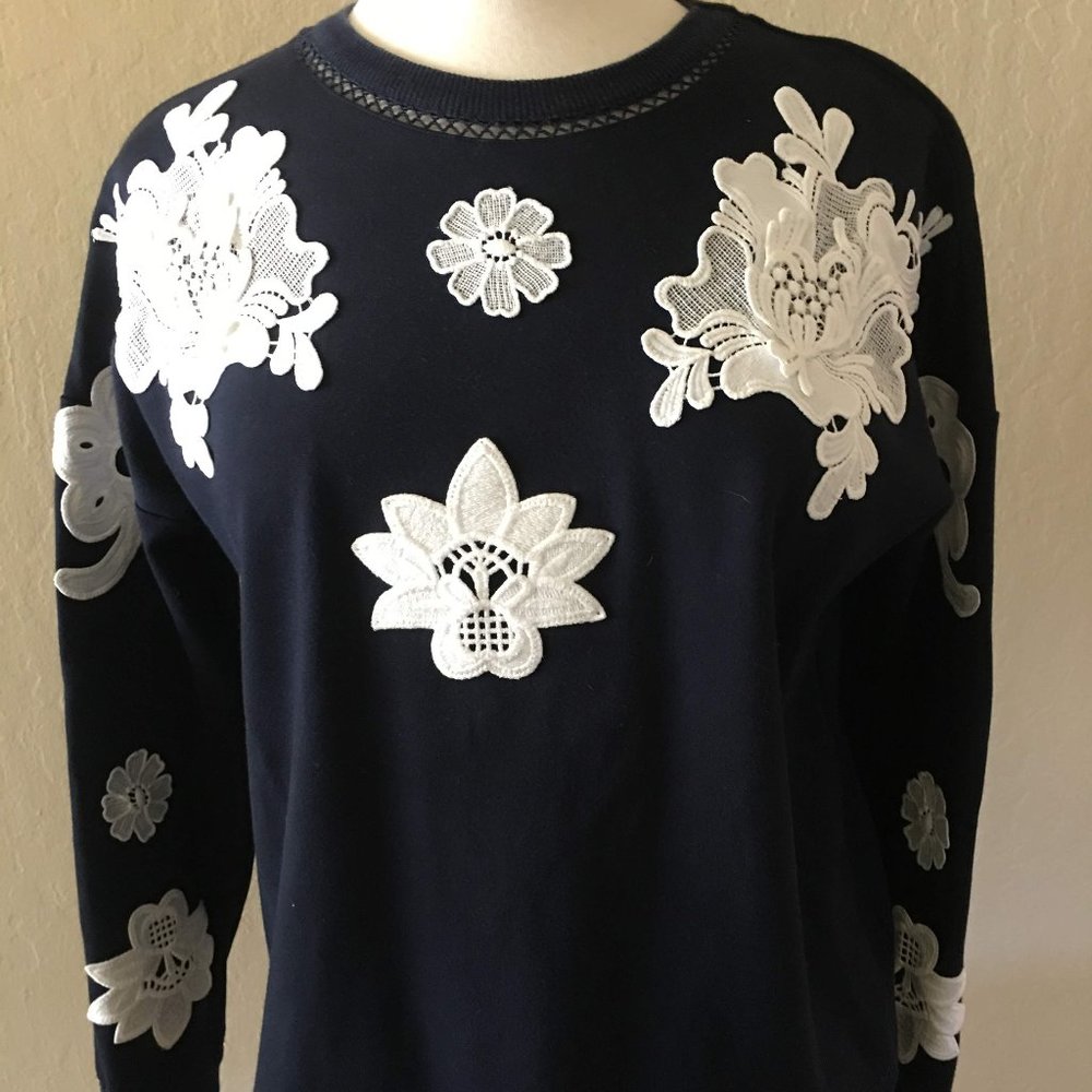 Victoria Beckham for Target Navy Blue Sweatshirt